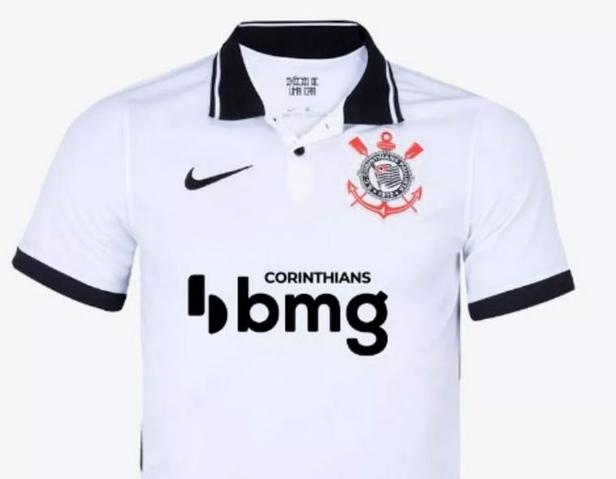 Patrocinador muda cor do logo nas camisas de Corinthians, Atlético-MG e Vasco