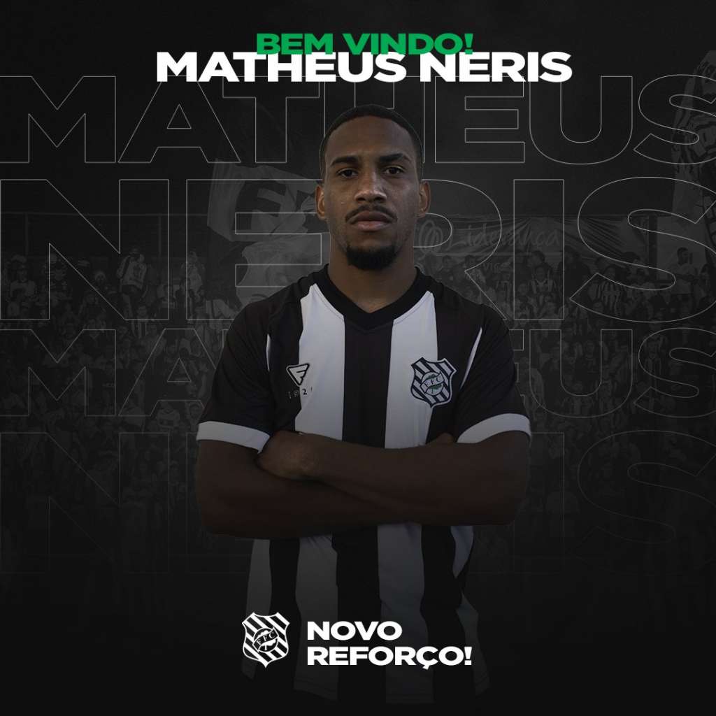 Matheus Neris é o novo reforço do Figueirense