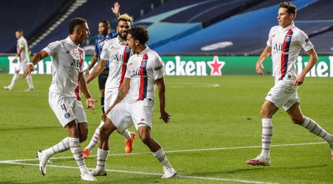 Marquinhos empatou após passe de Neymar