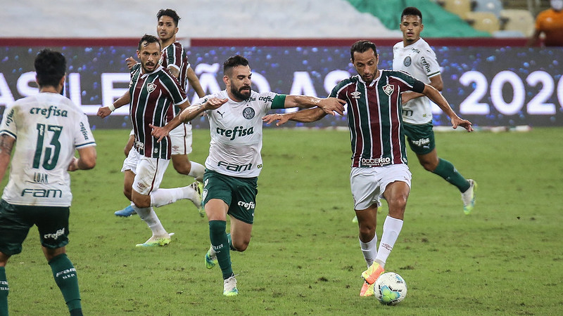 Fluminense empata com Palmeiras. Foto: Lucas Merçon Fluminense empata com Palmeiras. Foto: Lucas Merçon