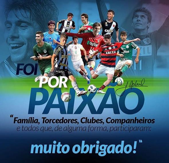 Ex-Fla, Cruzeiro, Bota, Palmeiras e Vasco anuncia aposentadoria
