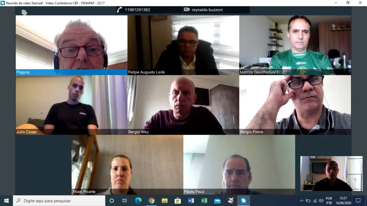 Atletas ouvidos: Fenapaf e CBF tratam de protocolos