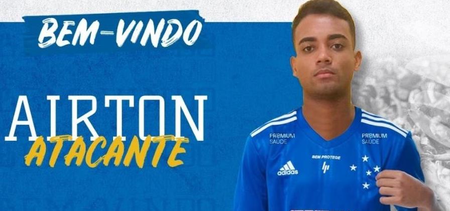 Cruzeiro oficializa a contratação de atacante revelado pelo Palmeiras