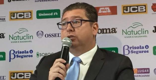 Marcio Rogério Dias, presidente do São Bento