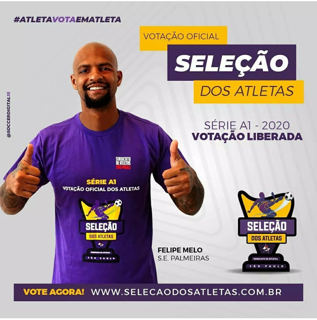 Sindicato de Atletas de SP abre votação para Seleção dos Atletas 2020