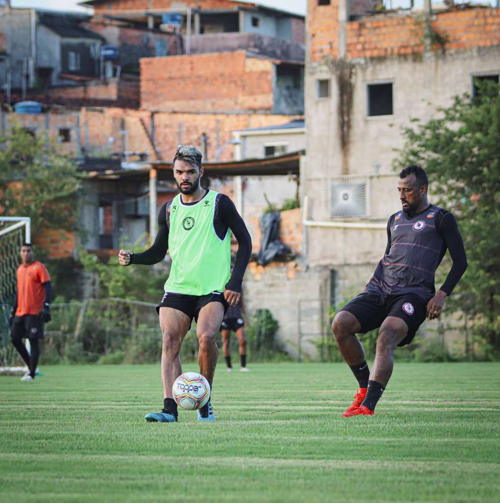 Jacuipense se prepara para encarar o Manaus (Foto: Renan Oliveira/E.C Jacuipense)