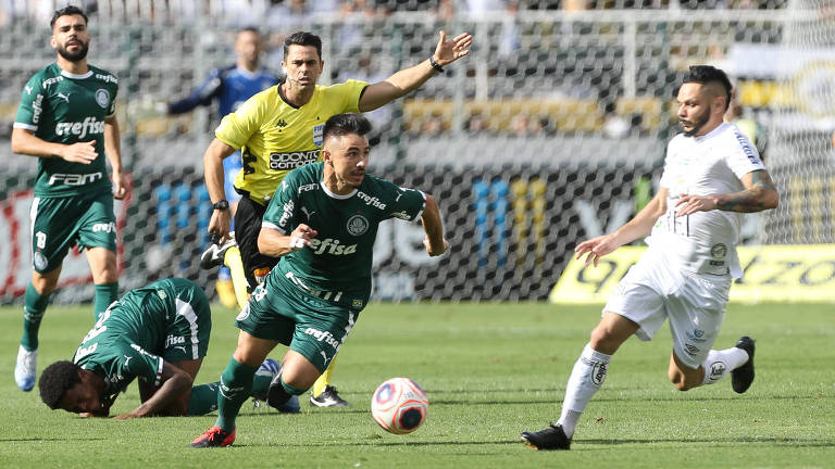 Palmeiras encara Santos e volta a ser mandante no Morumbi após 13 anos