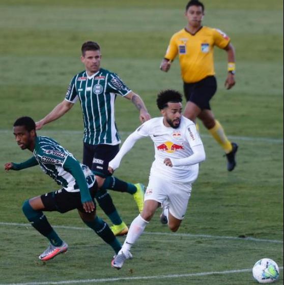 Claudinho, o melhor, acabou substituído no Red Bull Bragantino