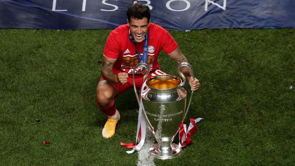 Coutinho celebra título europeu com o Bayern, mas já projeta retorno ao Barcelona