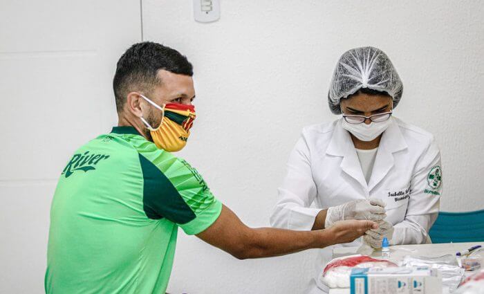 Série B: Um dos 14 jogadores com Covid-19 retorna aos treinos no Sampaio Corrêa