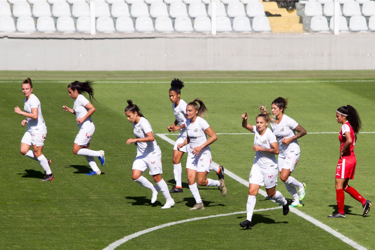BRASILEIRO FEMININO: Santos goleia Audax, mantém 100% e assume liderança