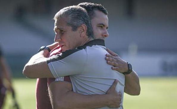 Jorginho e Jair Ventura: estreantes