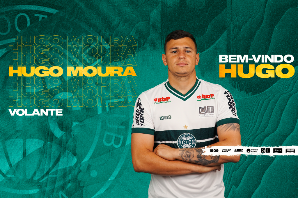 Hugo Moura é o novo reforço do Coritiba