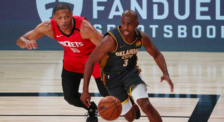 NBA: Thunder derrota os Rockets, empata série e força o jogo 7 nos playoffs