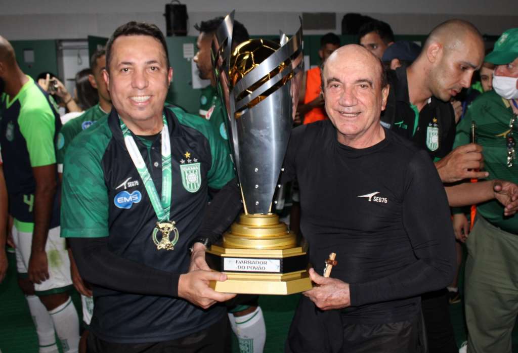Candangão: Técnico comemora bicampeonato com o Gama, mas já pensa na Série D 2 0002050487934 img