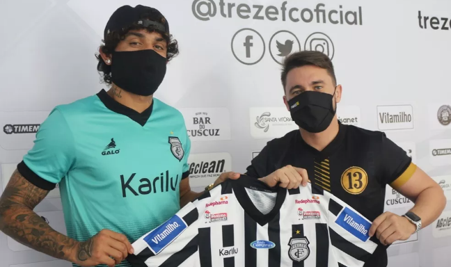 Série C: Treze vence disputa com Botafogo-PB e anuncia volante ex-River-PI