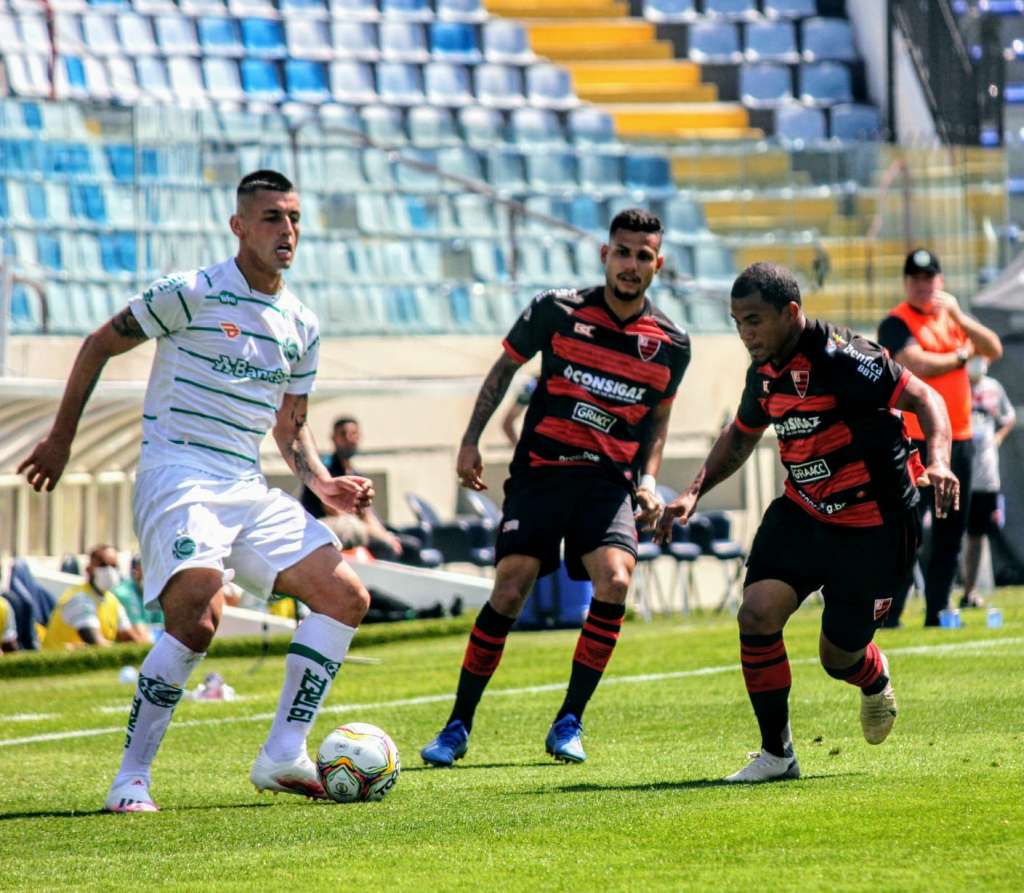 Juventude venceu por 3 a 1 na Arena Barueri e se aproximou do G4 (Foto: Jefferson Vieira/Oeste FC)