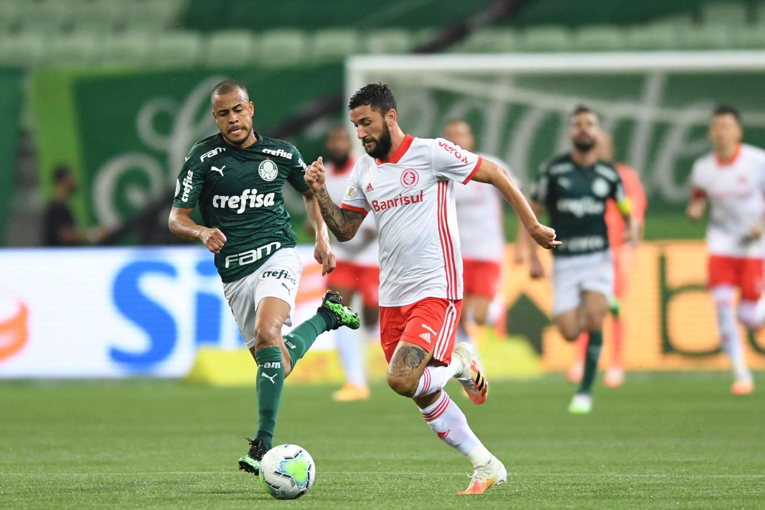 Inter consulta CBF sobre lance de possível gol no empate contra o Palmeiras