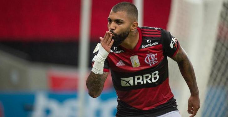 Gabigol deixou a sua marca