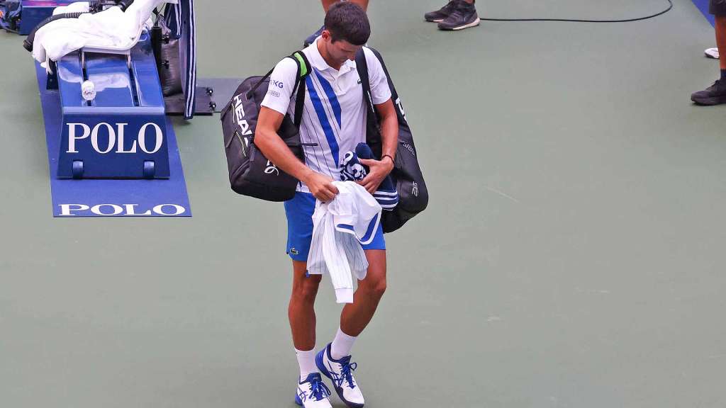 Desclassificação precoce no US Open vai custar R$ 1,3 milhão a Djokovic