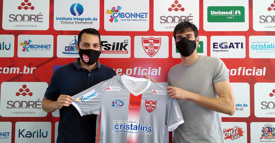 Paulista A3: Linense anuncia goleiro formado no São Paulo e ex-Novo Hamburgo-RS