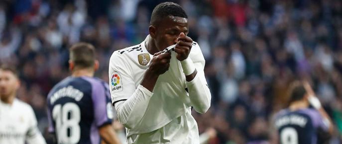 Vinícius Junior defende o Real Madrid, na Espanha