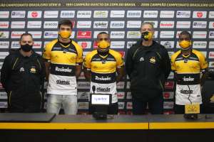 Série C: Invicto, Criciúma apresenta três novos reforços vindos de Atlético-MG e Goiás