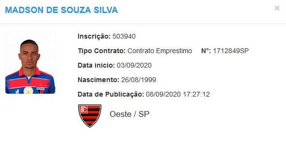 No BID, ex-atacante do Corinthians já pode estrear pelo Oeste na Série B