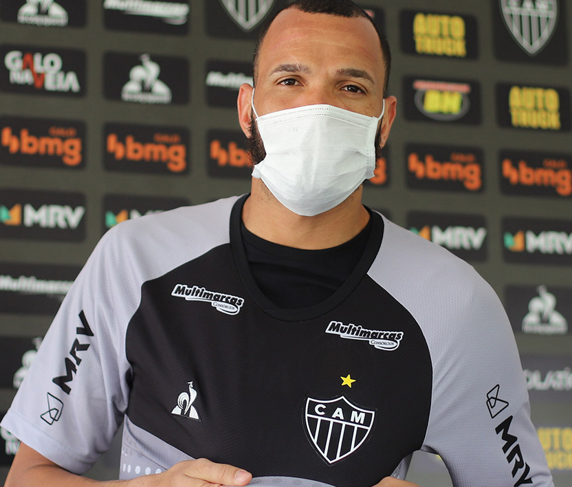 Apresentado no Atlético-MG, Everson elogia Sampaoli e destaca jogo com os pés