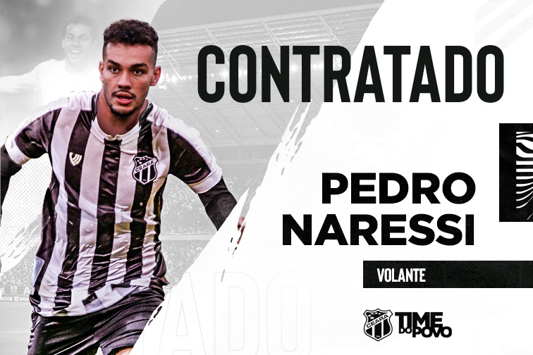 Ceará anuncia oficialmente contratação de meia do Red Bull Bragantino