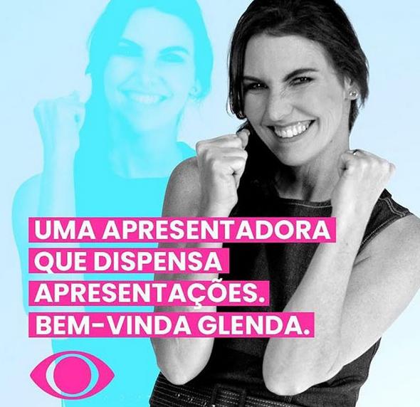 Glenda Kozlowski é apresentada oficialmente em sua nova emissora. Saiba qual é!