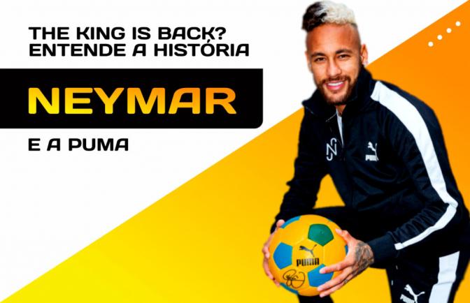 Puma relaciona o Rei Pelé a Neymar em sua campanha Puma relaciona o Rei Pelé a Neymar em sua campanha