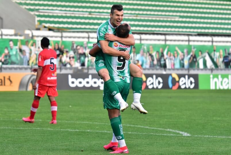 Wagner comemora seu primeiro gol pelo Juventude (Foto: Arthur Dallegrave/EC Juventude) Wagner comemora seu primeiro gol pelo Juventude (Foto: Arthur Dallegrave/EC Juventude)