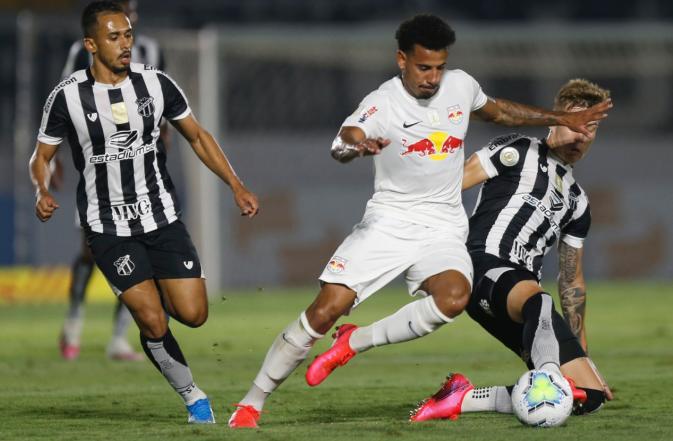 Ceará correu muito atrás do Bragantino