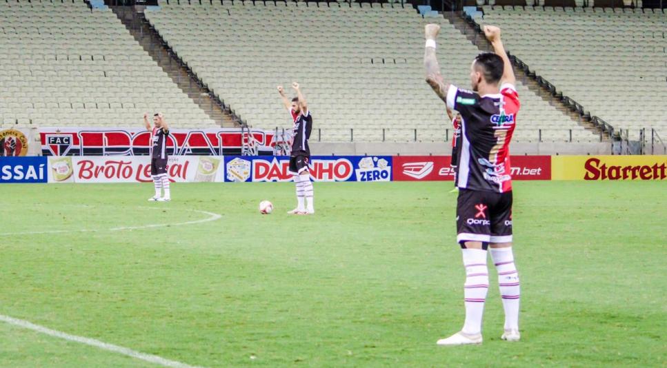 Ferroviário-CE 0 x 2 Paysandu-PA – Em jogo com protesto, Papão vence e é 3º