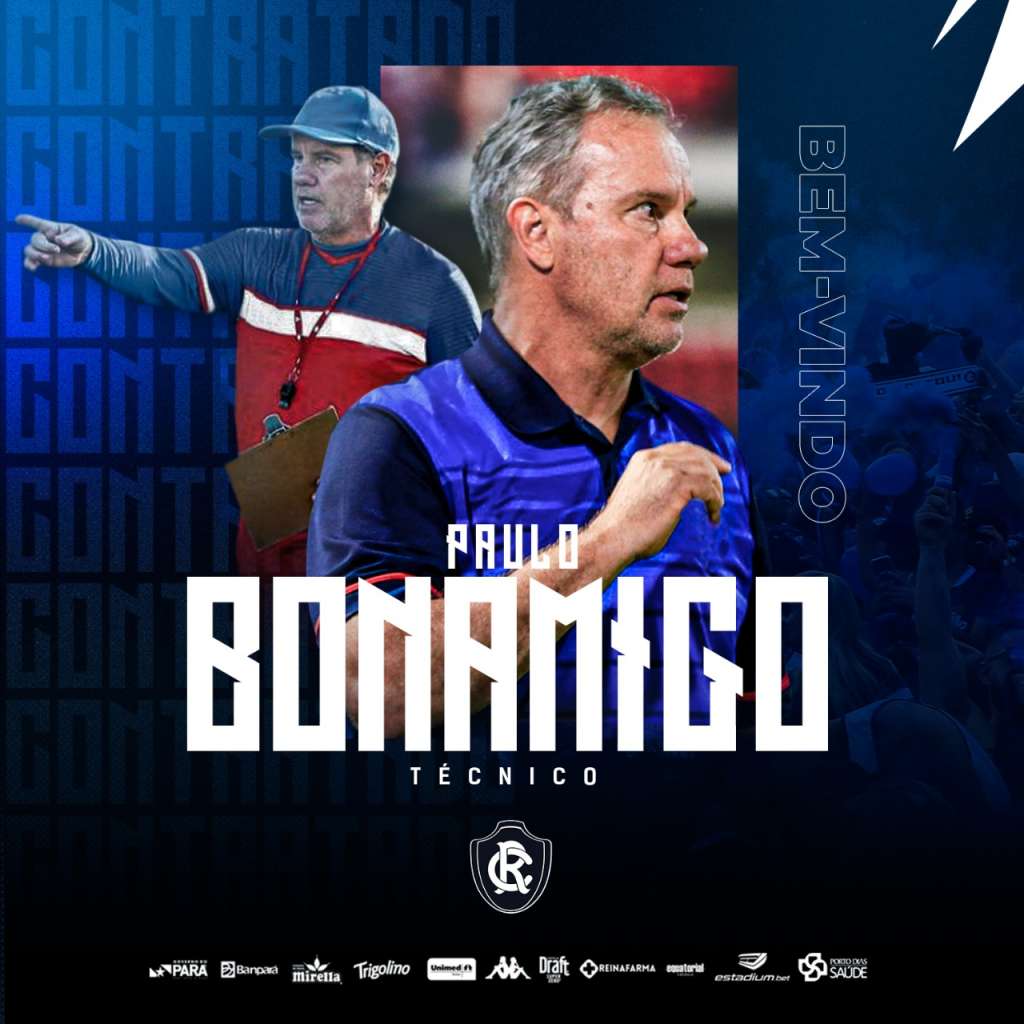Paulo Bonamigo é o novo técnico do Remo
