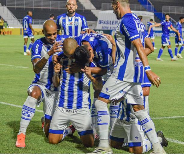 CSA festejou muito a vitória sobre o Cruzeiro