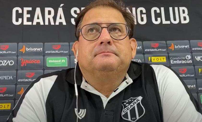 Guto Ferreira fala em buscar a vitória mesmo Ceará tendo a vantagem na Copa do Brasil