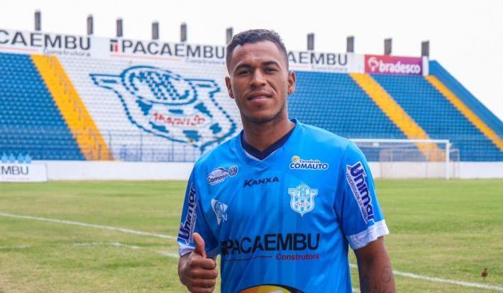 O Marília anunciou a contratação do atacante Orlando Júnior, de 22 anos (Foto: Divulgação/Marília)