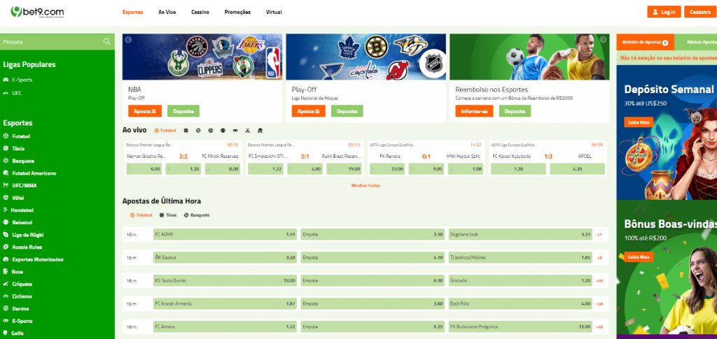 Códigos de Bônus Bet9 2020: O Site de Apostas que Chegou com tudo no Brasil! 3 0002050493089 img