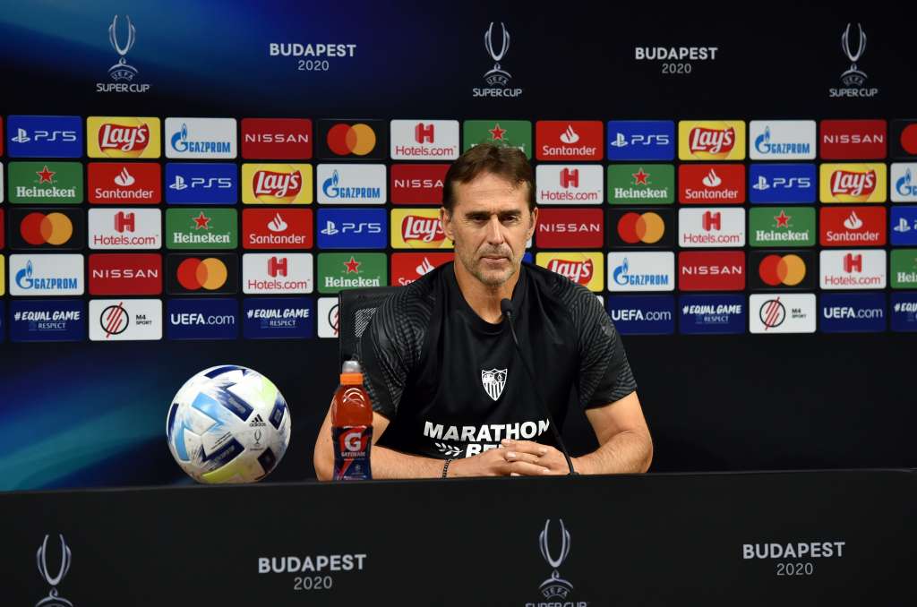 Lopetegui espera um Sevilla motivado diante do Bayern de Munique pela Supercopa da Europa (Foto: Divulgação)