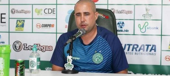 Catalá nega racha no Guarani e diz que vê pressão de “maneira natural”