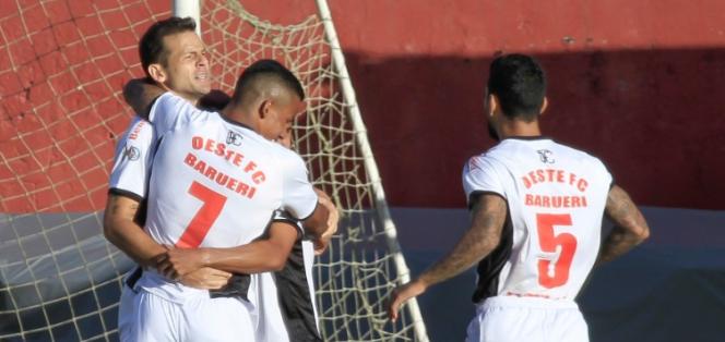 Oeste abriu o placar, mas levou a virada no segundo tempo