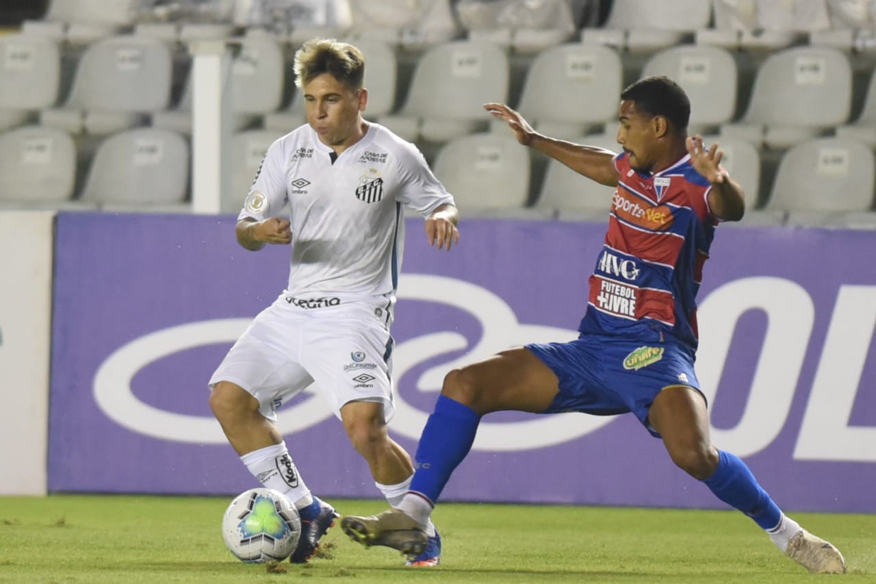 Santos 1 x 1 Fortaleza – Com a cabeça na Libertadores, Peixe empata e não cola no G4