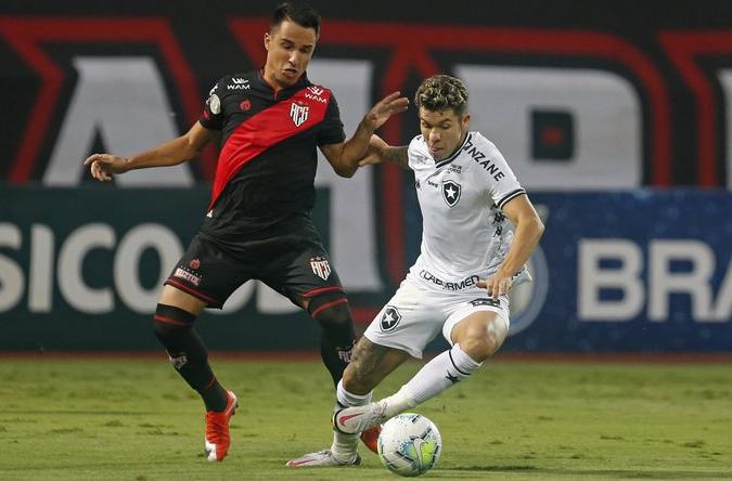Atlético-GO e Botafogo fizeram um jogo equilibrado