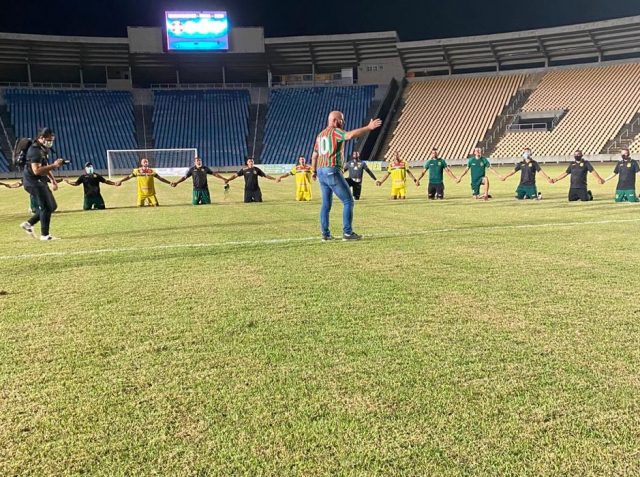 Presidente Sérgio Frota celebra sexto título estadual no Sampaio Corrêa