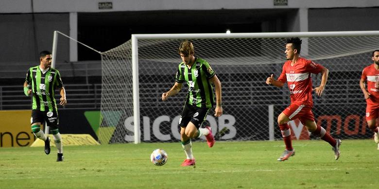 CRB e América empatam sem gols. Foto: João Zebral / América