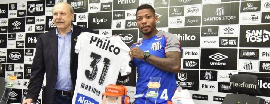 Marinho elogia “pai” Cuca e critica diretoria do Santos “Muita coisa errada”