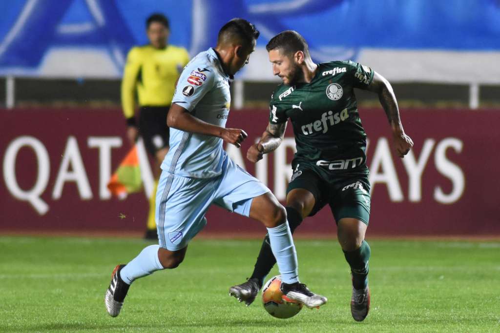 Palmeiras enfrenta Bolívar nesta quarta