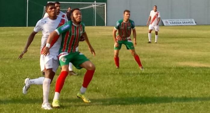 Jil Bahia marcou o gol da vitória do Opeário-MT em cima do Real Noroeste-ES pela Série D